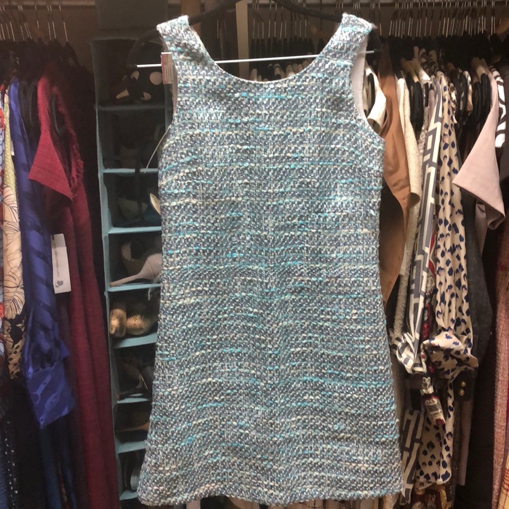 Julie brown “Oliver” tweed dress